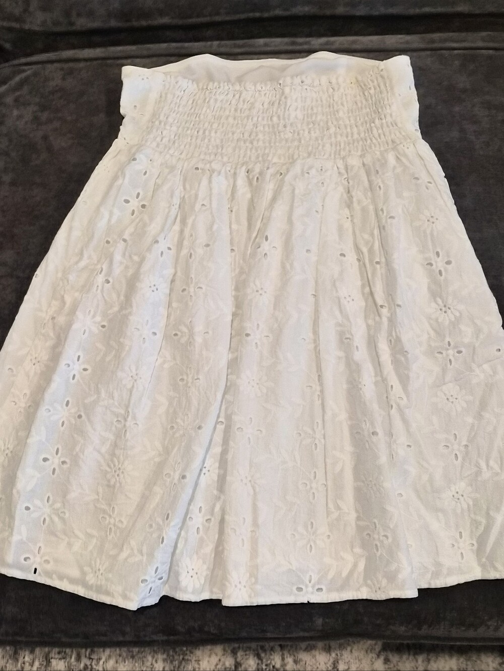Altar'd State White Ruffled Top - Picture 2 of 6